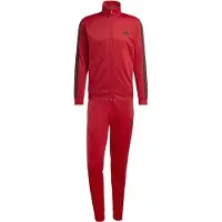 Adidas Sportswear Basic 3 Stripes Tricot Tracksuit Rouge S / Regular Homme