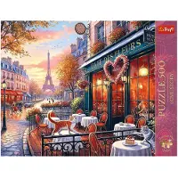 Trefl Puzzle 500 pièces « Love Story : L'amour à Paris »