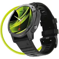 Mobile Origin Easy Strap Silicone Watch 20mm Noir (20 mm, Silicone), Sangles de montre, Noir