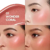 Judydoll - Glow Blush Swirl - 5 Colors #01 Wonder Coral - 5g