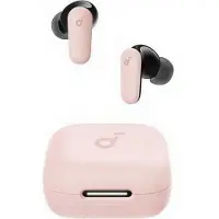 Anker Soundcore P30i Écouteurs intra-auriculaires, Sans fil, Bluetooth 5.4, Smart ANC, Étui 2 en 1 et support, IP54, Rose