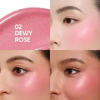 Judydoll - Glow Blush Swirl - 5 Colors #02 Dewy Rose - 5g