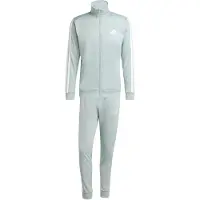 Adidas Ensembles de survêtement Sportswear Basic 3-Stripes Tricot Track Suit hommes - Gris - EU L