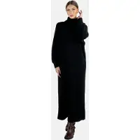 Elara Robes en maille noir