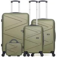WAVE PARIS - Set de 4 Valises AMAZONE-C