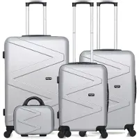 WAVE PARIS - Set de 4 Valises AMAZONE-C