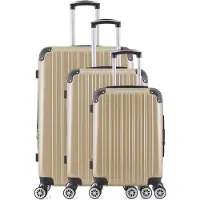 WAVE PARIS - Set de 3 Valises DENALI-B