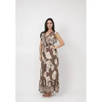 Elara Robe beige / marron
