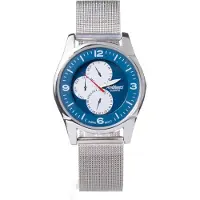 Arabians Montre Unisexe DBP2227Z - - Quartz - Adulte - Bleu - Acier - Mixte