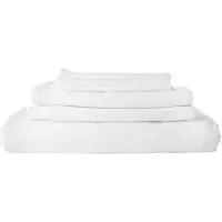 HoReCa Housse de couette - Housse de couette en coton - 140 x 200 cm - 100 % coton - Housse de couette blanche
