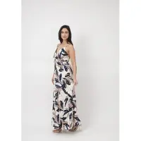 Elara Robe d’été mélange de couleurs / blanc