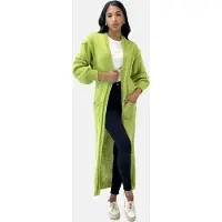 Elara Manteau en tricot pomme / homard / rose foncé