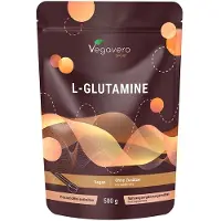 Vegavero L-glutamine en poudre | 500 g | L-glutamine 100 % pure | sachet refermable | végétalien