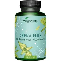 Vegavero Drenaflux Complex | 120 gélules | avec ortie + pissenlit | végétalien