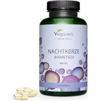Vegavero Huile de borrage et capsules de graines de borrage | Date de péremption : 31.10.2026