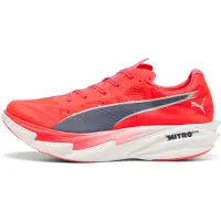 Puma Chaussures Deviate NITRO Elite 4 Rouge Blanc AW26, Taille 46 - EUR