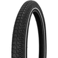 CST City E-bike Brooklyn 20´´ X 2.40 Rigid Urban Tyre Noir 20´´ x 2.40