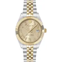 Philipp Plein Montre à affichage analogique 'Date Superlative' or / argent
