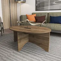 Decorotika Table basse Modern Noyer Solo