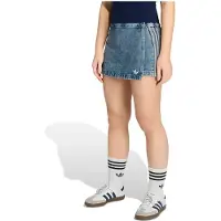 Adidas Originals Denim Skort Bleu 9-10 Years Fille