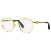 Roberto Cavalli Vrc047 Woman Glasses Jaune Femme