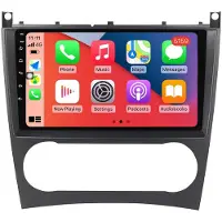 RoverOne Autoradio Bluetooth CarPlay Navigation GPS pour Mercedes Benz C Class W203 W209 C180 C200 CL203 C209 A209 2004 - 2011