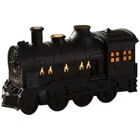 Melitt Humidificateurs de Train Train Aromathérapie Diffuseur de Brume Fraîche Humidificateurs D'Air Diffuseurs Rétro D'Huile avec Télécommande Prise UK