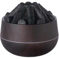 Typecat Humidificateur Bonfire 300 ml USB silencieux, diffuseur essentiel de flamme, arrêt automatique