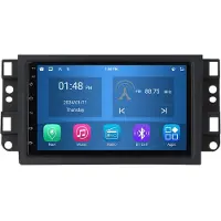 RoverOne Autoradio 4G+64G Bluetooth CarPlay Android Auto Navigation GPS pour Chevrolet Silverado Impala GMC Yukon Acadia Sierra