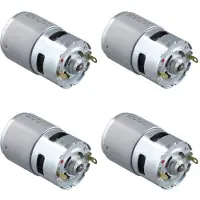 Melitt 4X 775 21V Petit Moteur à Balais Moteur Silencieux à Vitesse Moteur à Double Roulement Haute Puissance
