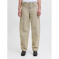 Jack & Jones Fuji Barrel Baggy Fit R250 Jjxx Jeans Beige 32 / 32 Femme