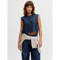 JJXX Chemisier 'JXMAE' bleu foncé