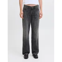 Jack & Jones Palermo Loose Fit R231 Jjxx Low Waist Jeans Gris 29 / 32 Femme