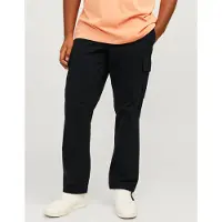 Jack & Jones Plus Pantalon cargo 'JPSTKane JJBarkley' noir