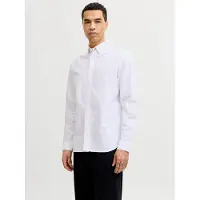 Jack & Jones Eharvey Oxford Long Sleeve Shirt Blanc XL Homme