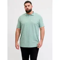 Jack & Jones Austin Plus Size Short Sleeve Polo Vert 4XL / Regular Homme