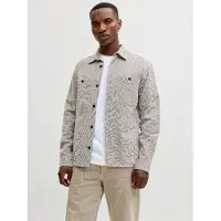 Jack & Jones Chemise 'JPRBLUrayle' pierre / blanc