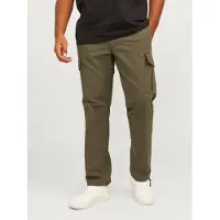 Jack & Jones Plus Pantalon cargo 'JPSTKANE JJBARKLEY' olive
