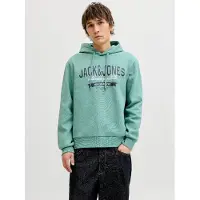 Jack & Jones Sweat-shirt menthe / sapin / blanc
