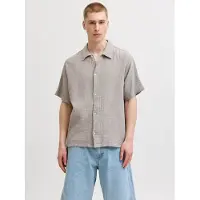 Jack & Jones Chemise 'JORNantucket' vert clair / noir