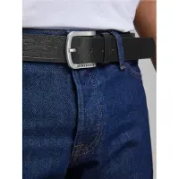 Jack & Jones Ceinture 'Harry' noir / argent