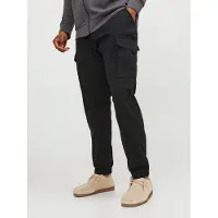 Jack & Jones Plus Pantalon cargo 'Paul' gris foncé