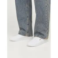 Jack & Jones Baskets basses 'JJFWBOSS' marine / blanc
