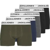 Jack & Jones Kids Junior Sous-vêtements bleu marine / gris chiné / kaki / noir