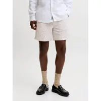 Jack & Jones Paros Linen Sweat Shorts Gris L Homme