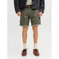 Jack & Jones Bowie Printed Chino Shorts Vert S Homme