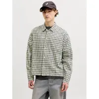 Jack & Jones Savona Austin Dobby Long Sleeve Shirt Vert XL Homme
