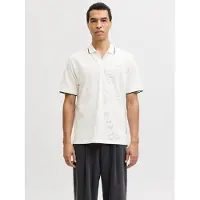 Jack & Jones Polo JPRBLUALVES SS POLO hommes - Blanc - EU XL