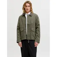 Jack & jones Veste mi-saison 'JWHRIVER' gris foncé / jade