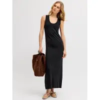 Jack & Jones Mina Comfy Jjxx Sleeveless Long Dress Noir XS Femme